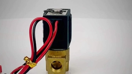 Válvula solenoide de latón de 2 vías, 2 posiciones, cierre normal, serie Vx