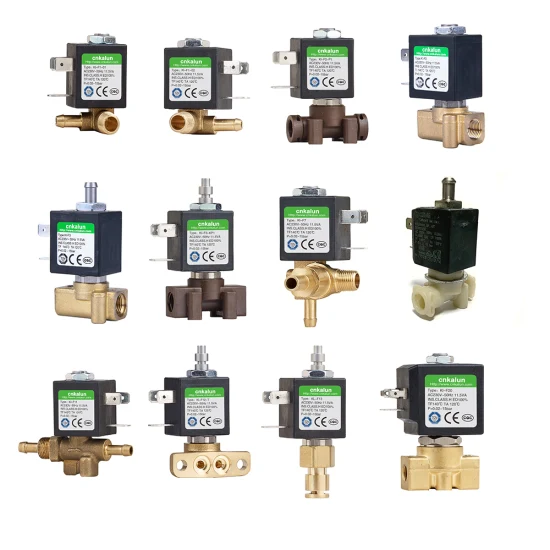 Válvula solenoide de 2 vías y 3 estaciones lista para enviar válvula solenoide de lavadora de cierre normal